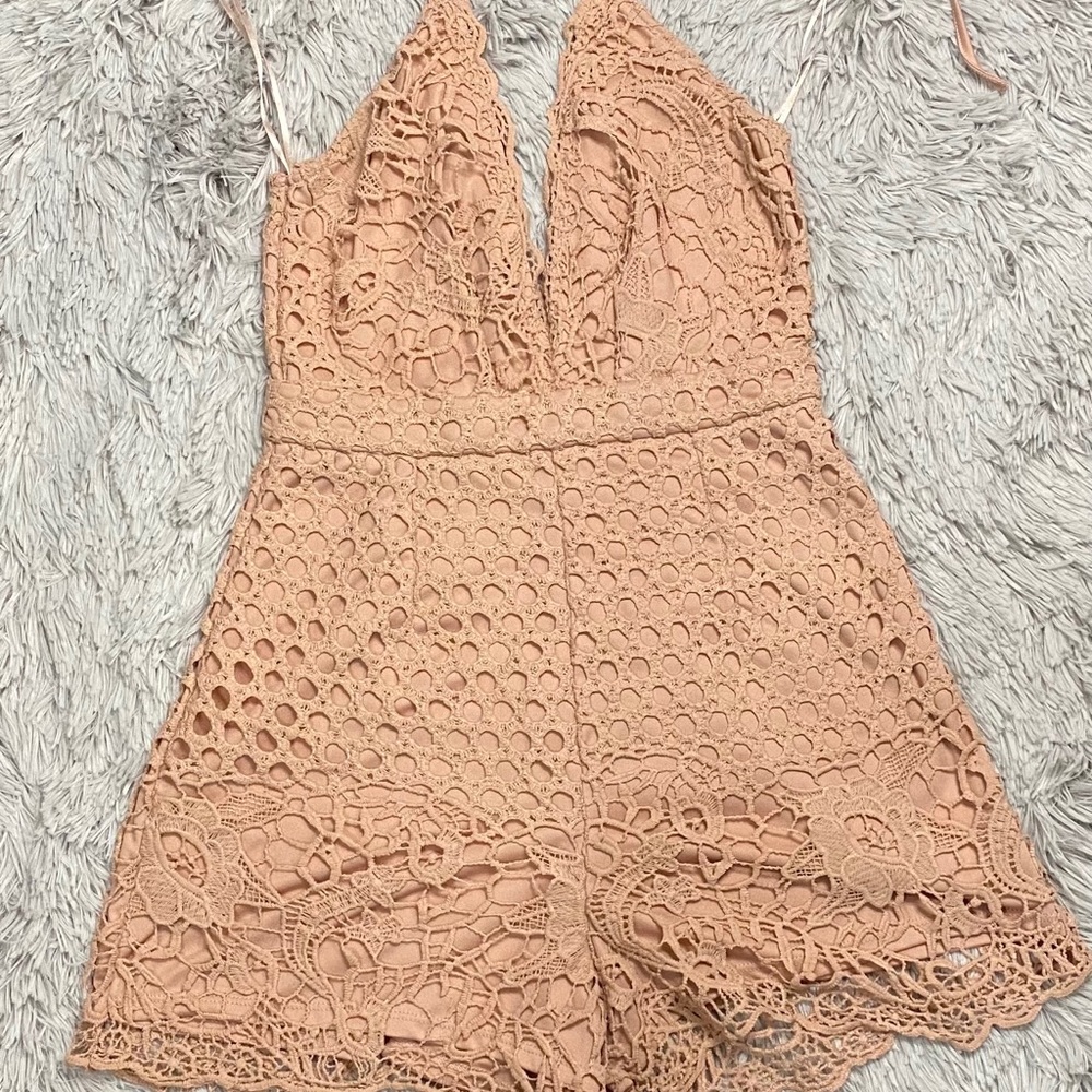 Pink romper